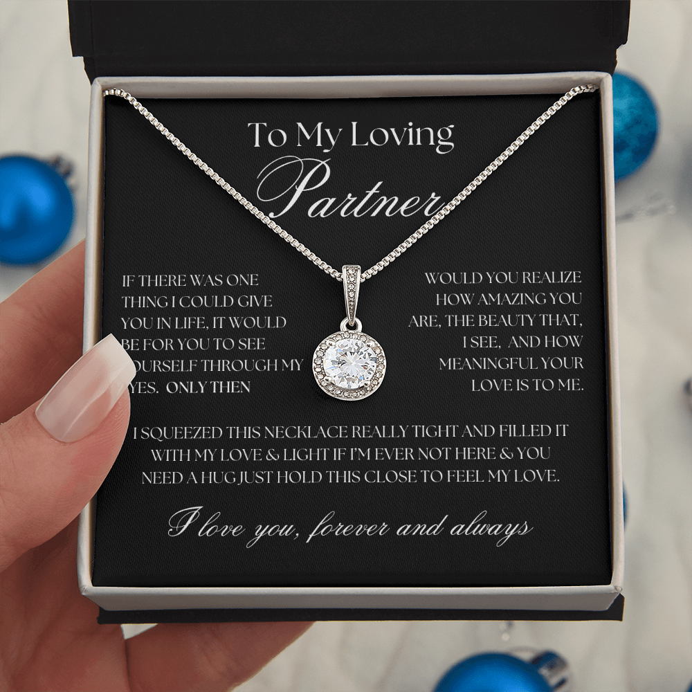 To My Loving Partner... Eternal Hope Necklace