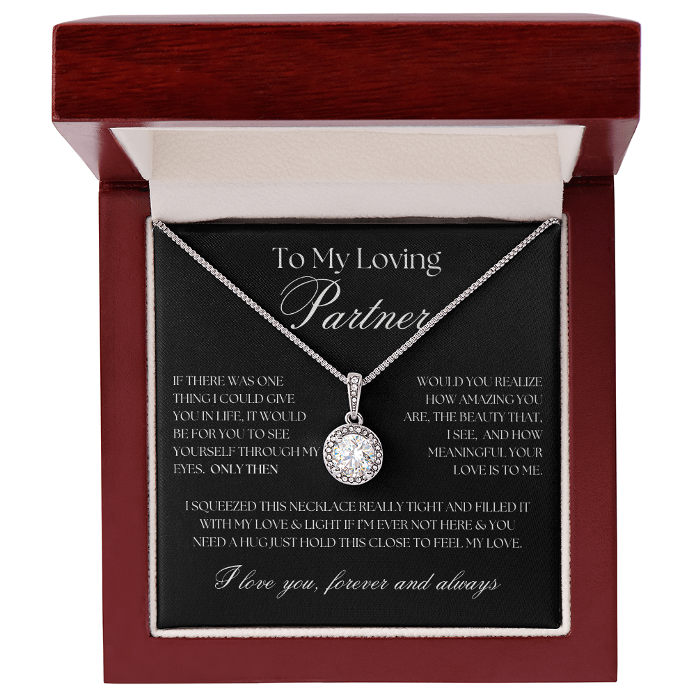 To My Loving Partner... Eternal Hope Necklace